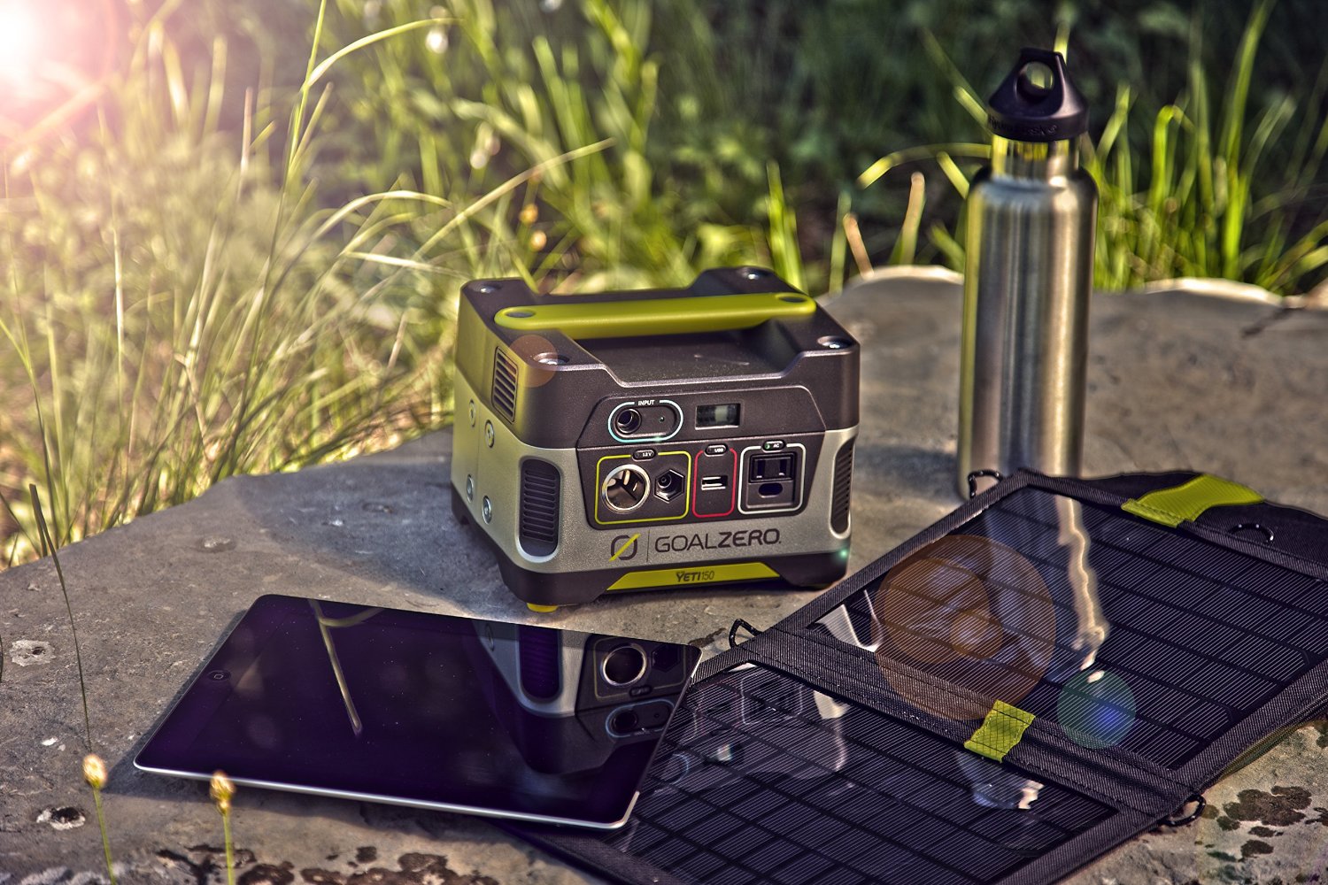 Portable Camping Solar Generator Life Is Better With This